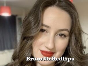 BrunetteRedlips