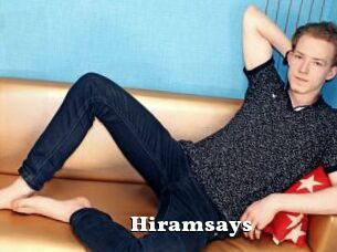 Hiramsays