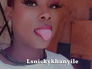 Lsnickykhanyile