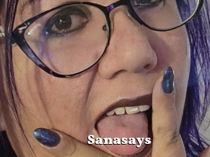 Sanasays
